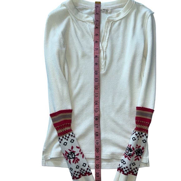 FREE PEOPLE Long Sleeve Shirt, small - Picture 5 of 6